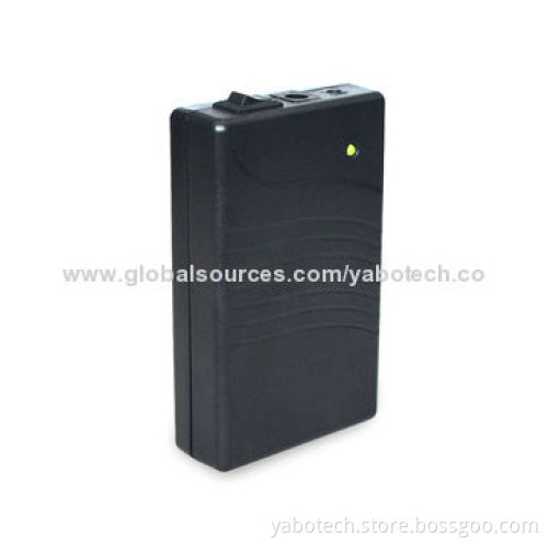 Rechargeable lithium-ion 12V battery pack with Li-ion battery charger for LED strip and panel